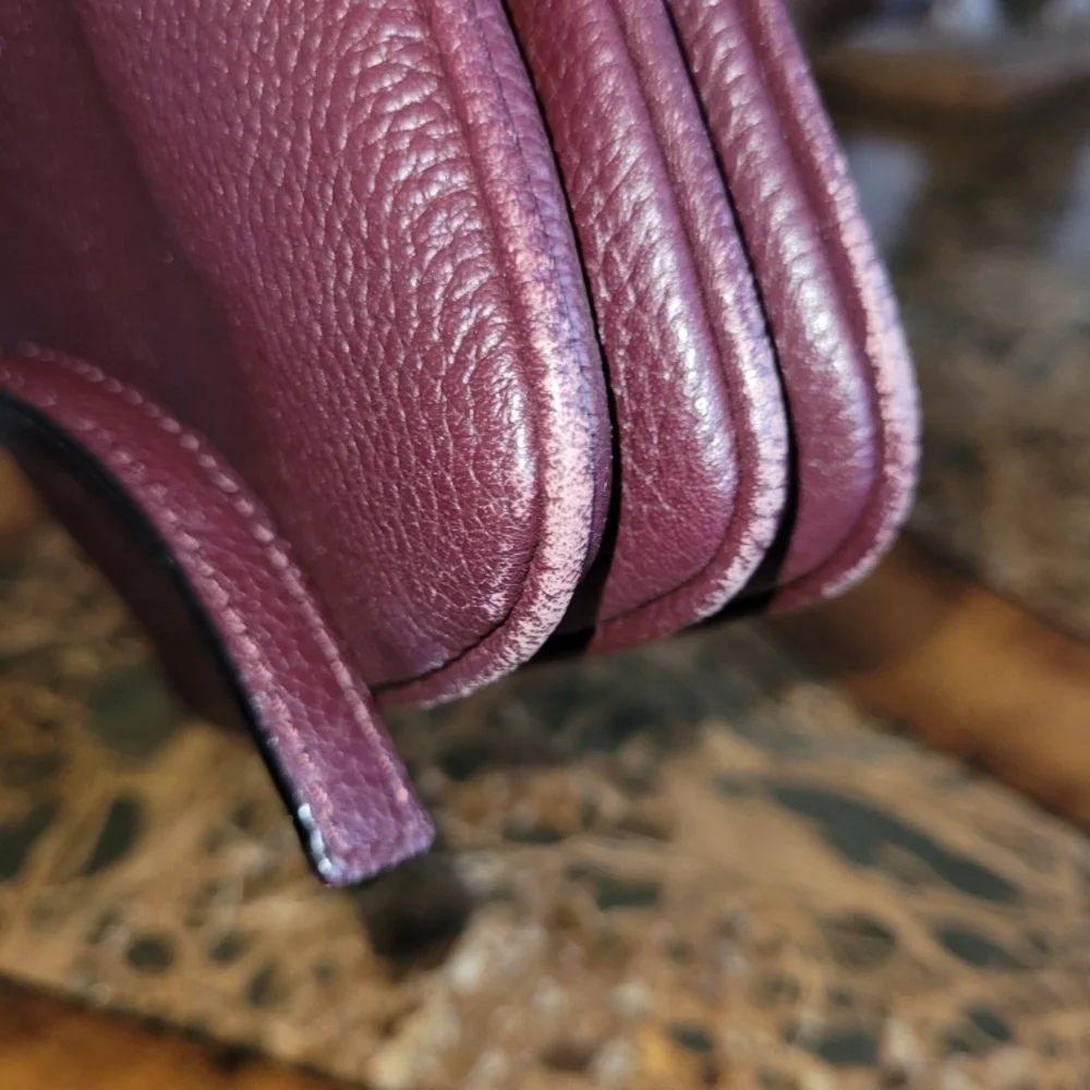 Kate Spade Purple Leather Crossbody Bag